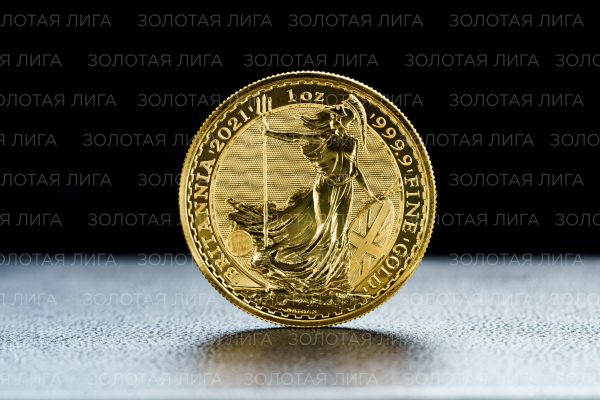 Золотая Британия (100 фунтов); 1oz